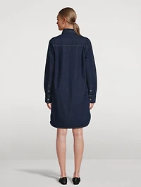 Faye Denim Shirt Dress