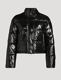 Vinyl Puffer Jacket