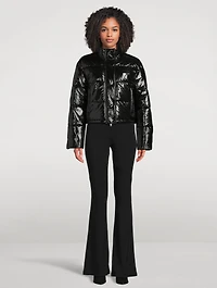 Vinyl Puffer Jacket