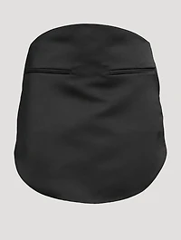 Circle Satin Mini Skirt
