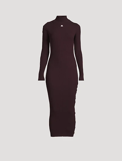 Reedition Rib-Knit Midi Dress