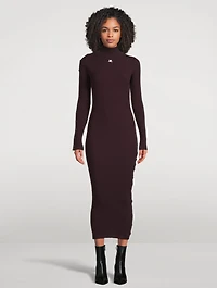 Reedition Rib-Knit Midi Dress