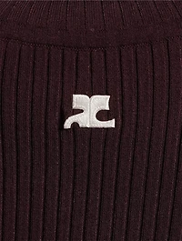 Reedition Rib-Knit Midi Dress