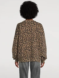Miles Sweatshirt Leopard Print