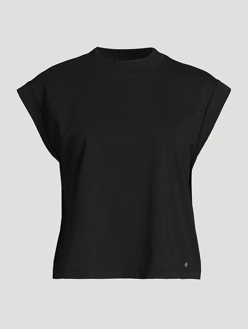 Caspen Cap-Sleeve T-Shirt