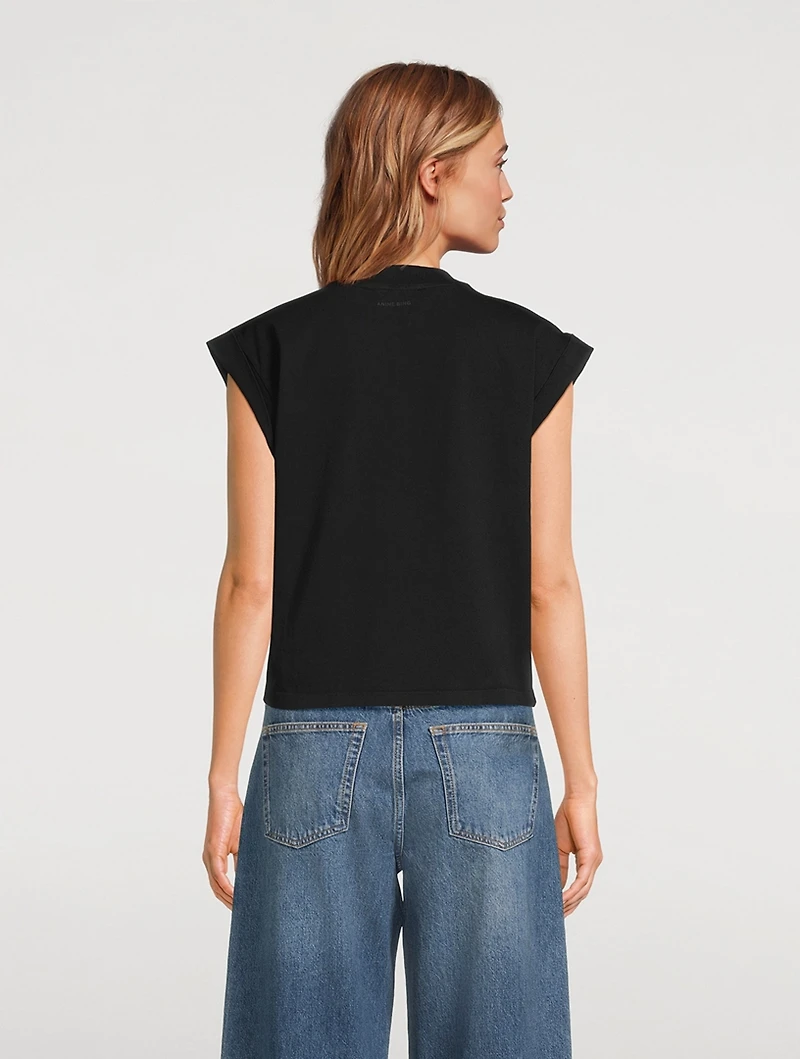 Caspen Cap-Sleeve T-Shirt