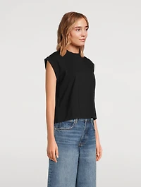 Caspen Cap-Sleeve T-Shirt