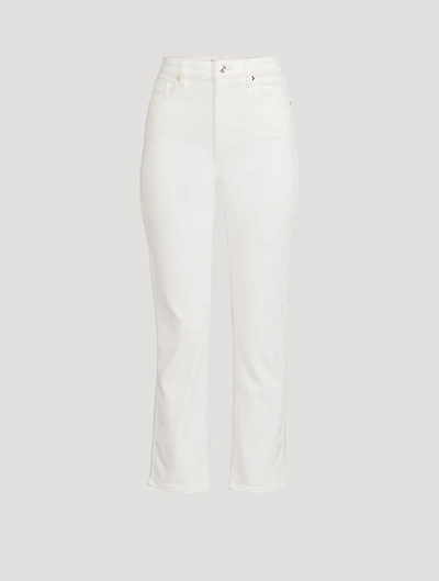 The Pencil Straight Cropped Jeans