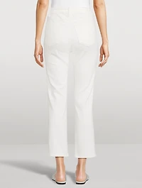 The Pencil Straight Cropped Jeans