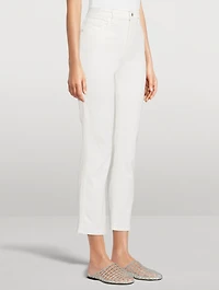 The Pencil Straight Cropped Jeans