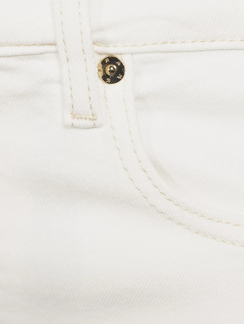 The Pencil Straight Cropped Jeans