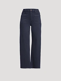 The Anchor Wide-Leg Crop Jeans
