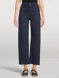 The Anchor Wide-Leg Crop Jeans