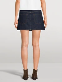 The Denim Mini Skirt