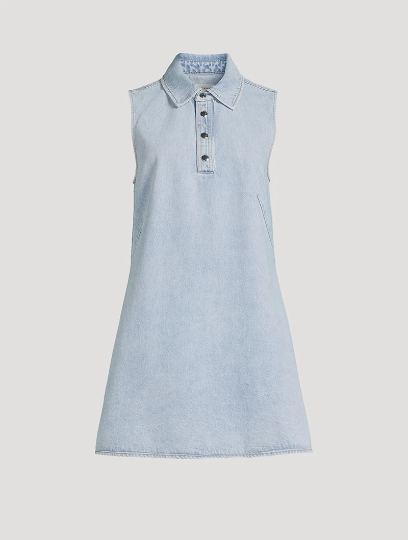 The City Denim Shift Dress