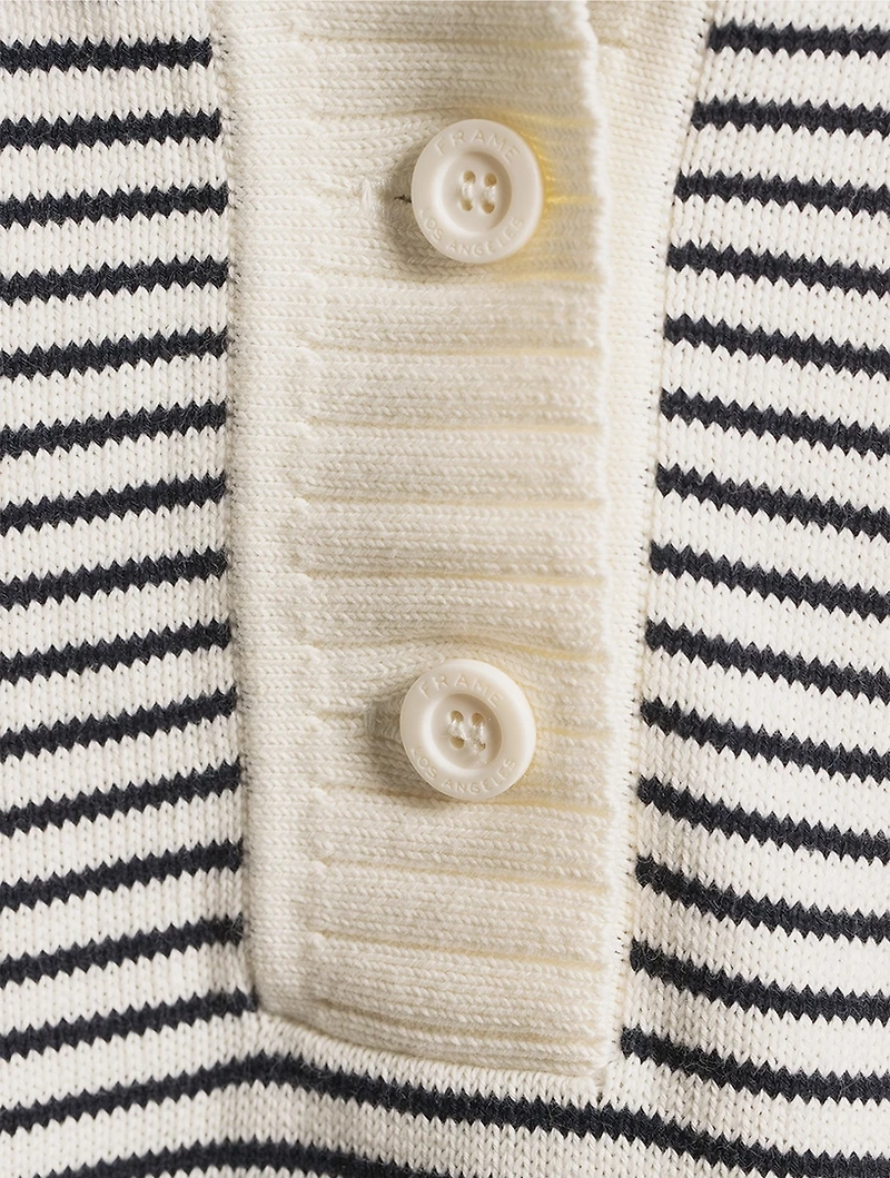 The Graduate Stripe Jacquard Polo Shirt