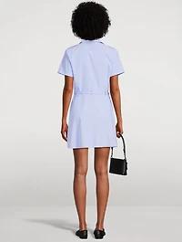 The Safari Shirt Dress Stripe Print