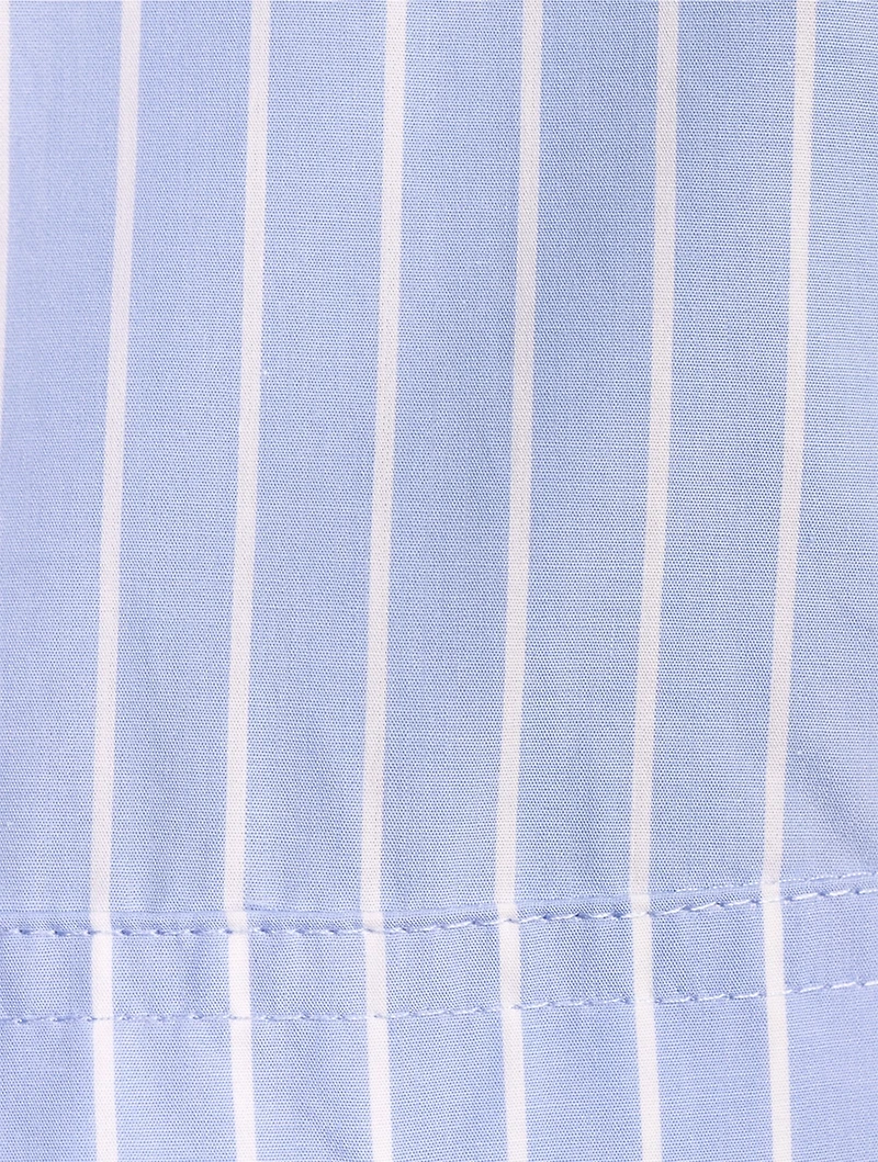 The Safari Shirt Dress Stripe Print