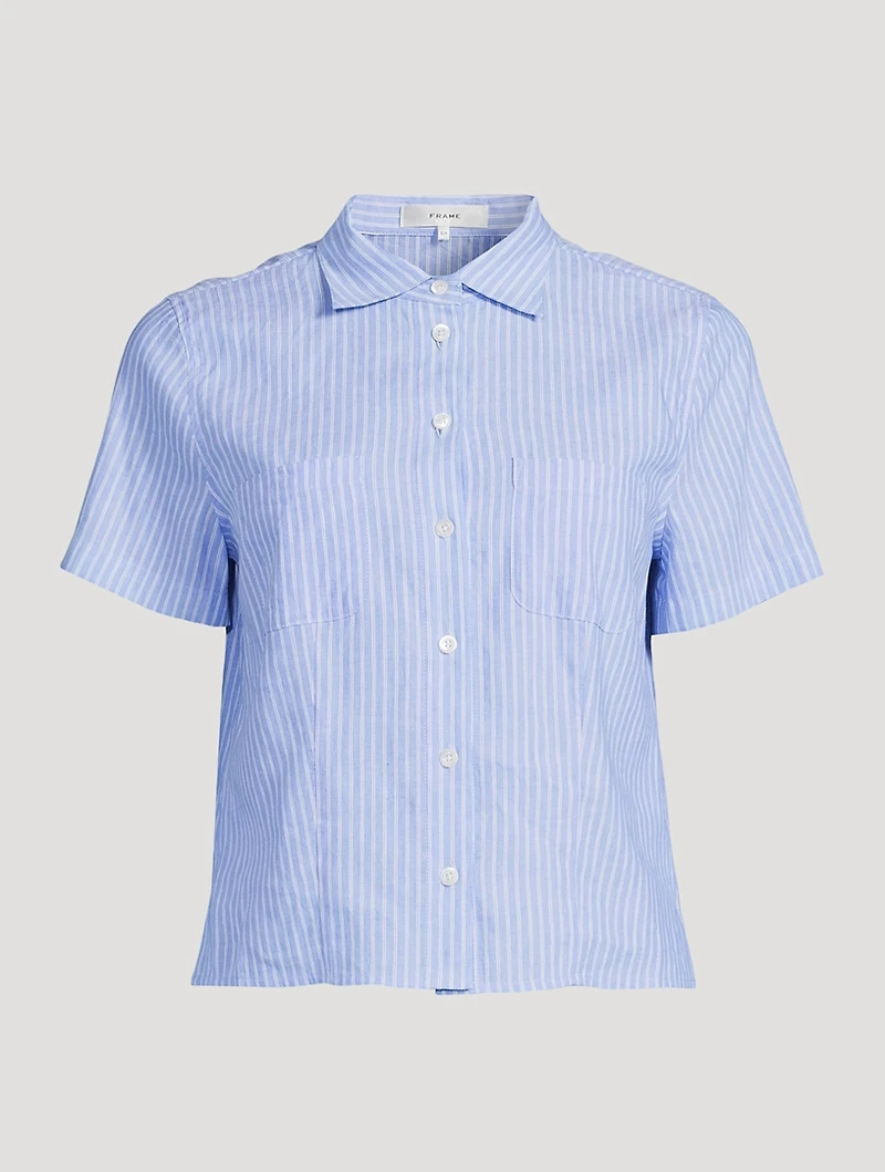 The Seaside Shirt Stripe Print