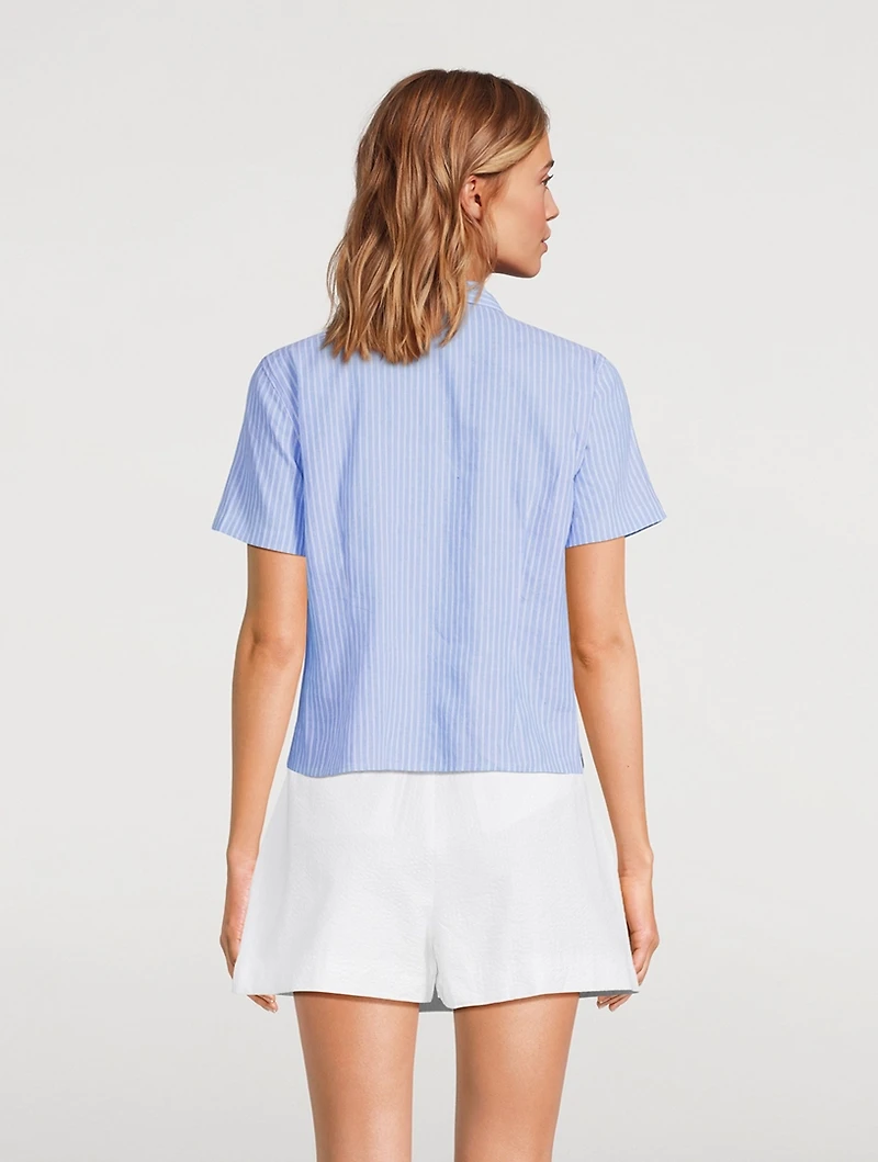 The Seaside Shirt Stripe Print