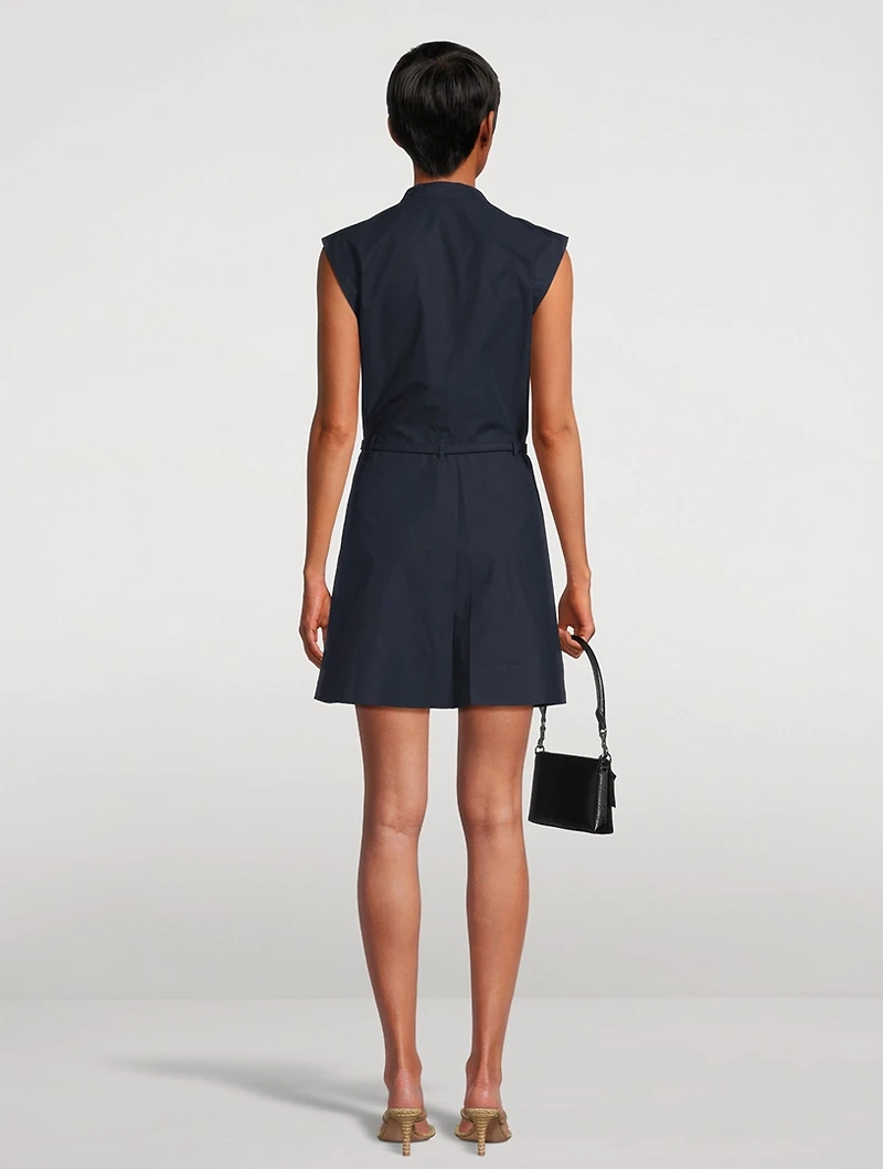 The Safari Sleeveless Shirt Dress