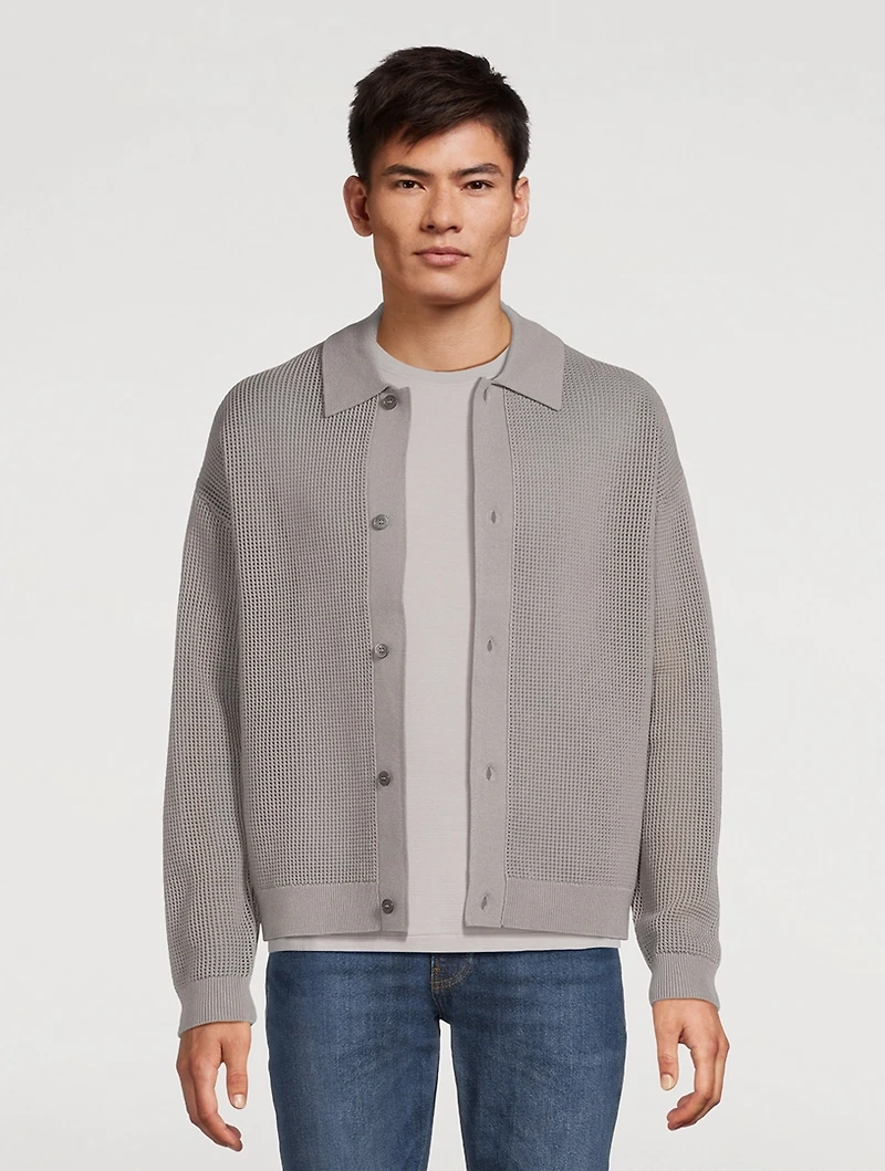 Open Knit Cardigan
