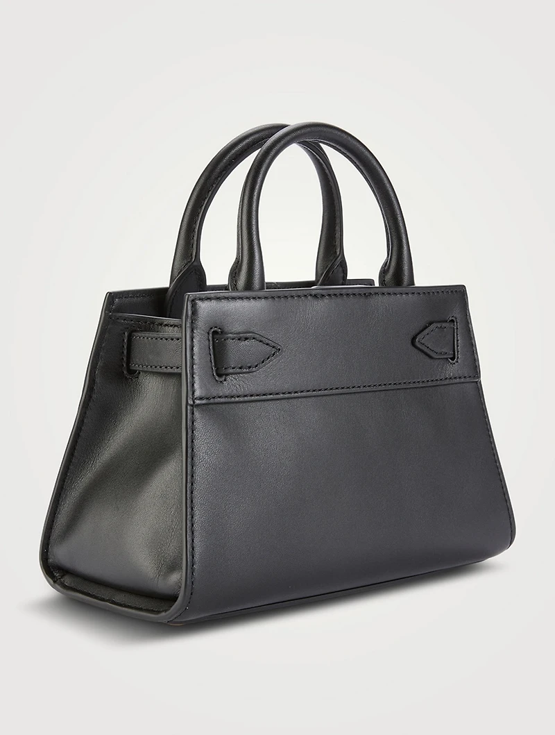 Mini Dash Leather Satchel