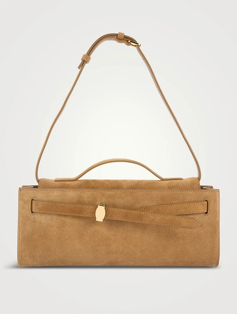 Dash Suede Clutch