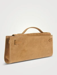 Dash Suede Clutch