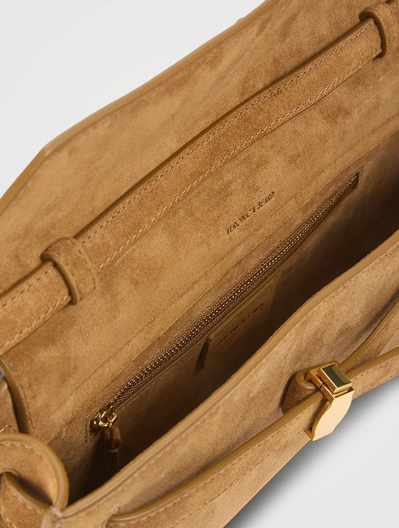 Dash Suede Clutch