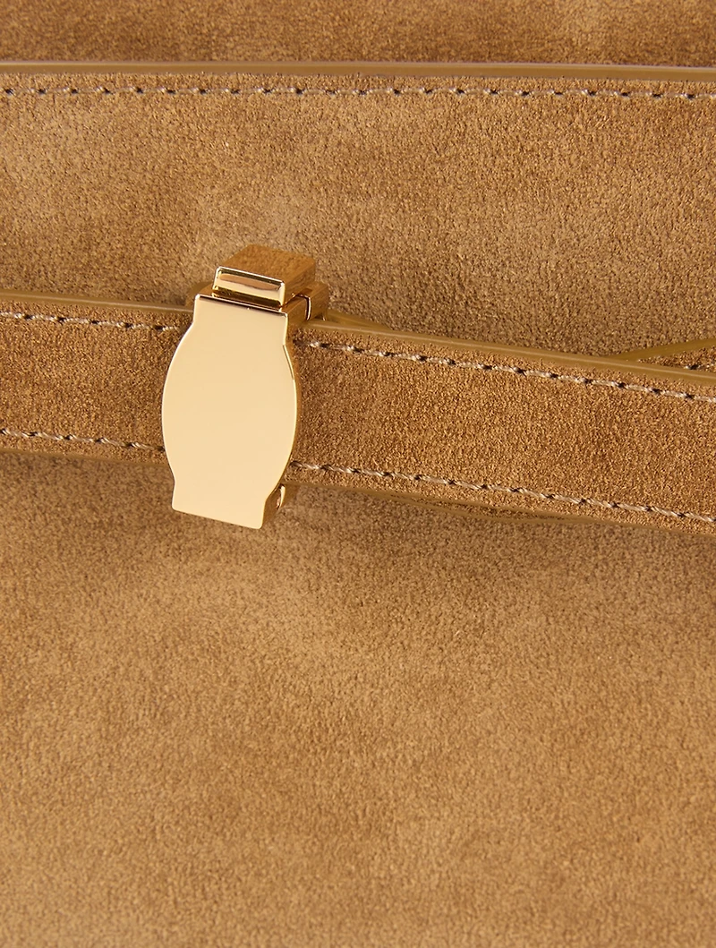 Dash Suede Clutch