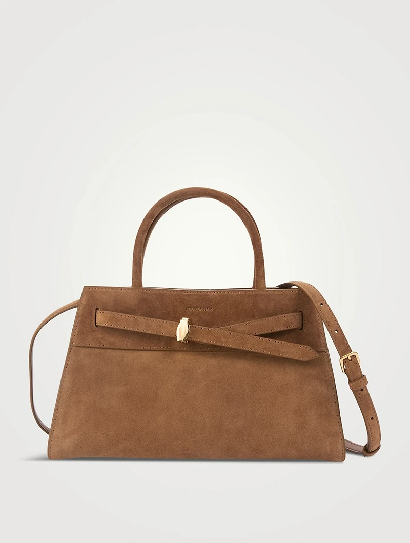 Dash Suede Satchel