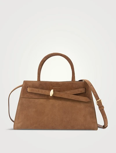 Dash Suede Satchel