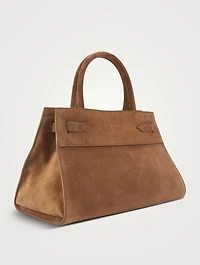 Dash Suede Satchel