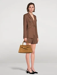 Dash Suede Satchel