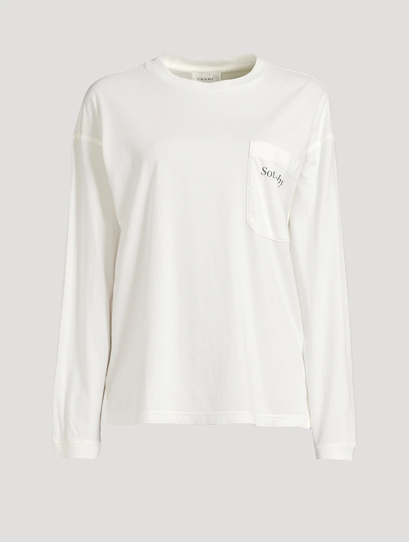 FRAME x Sotheby's Long-Sleeve T-Shirt