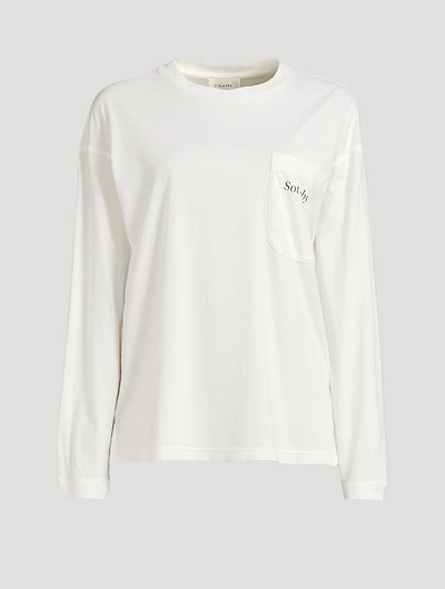 FRAME x Sotheby's Long-Sleeve T-Shirt