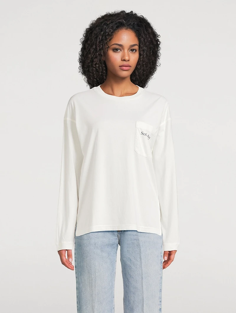 FRAME x Sotheby's Long-Sleeve T-Shirt