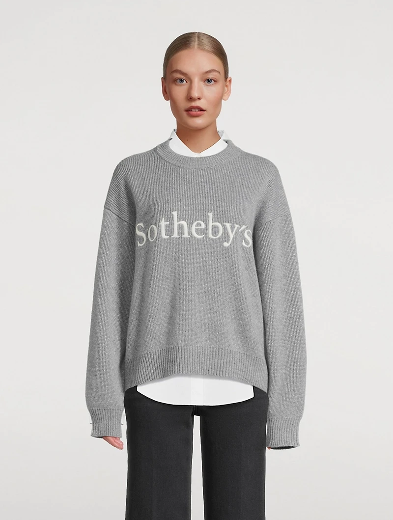 FRAME x Sotheby's Cashmere Sweater