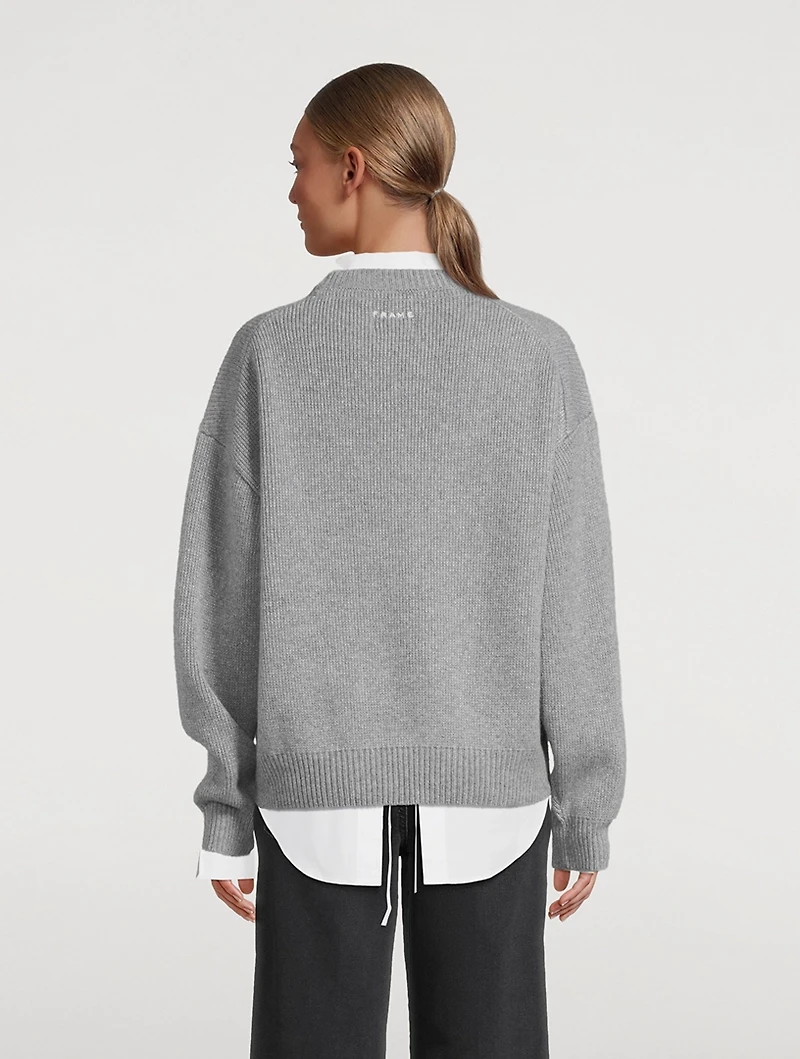FRAME x Sotheby's Cashmere Sweater