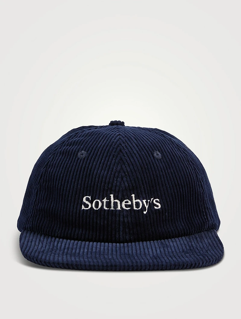 FRAME x Sotheby's Corduroy Baseball Cap