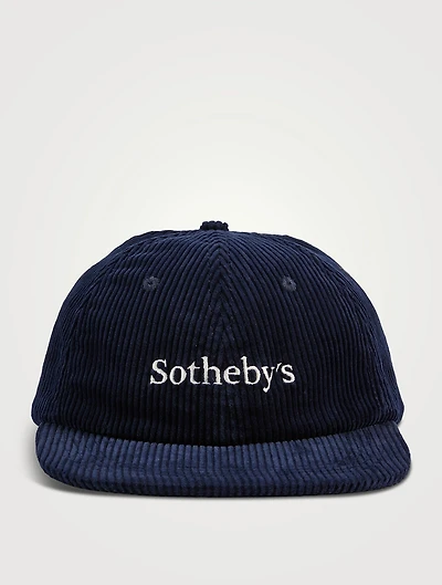 FRAME x Sotheby's Corduroy Baseball Cap