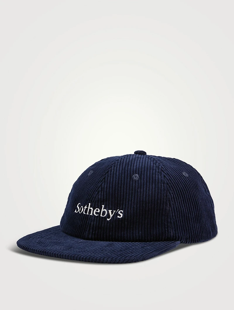 FRAME x Sotheby's Corduroy Baseball Cap
