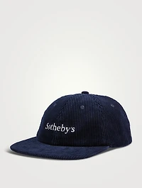 FRAME x Sotheby's Corduroy Baseball Cap