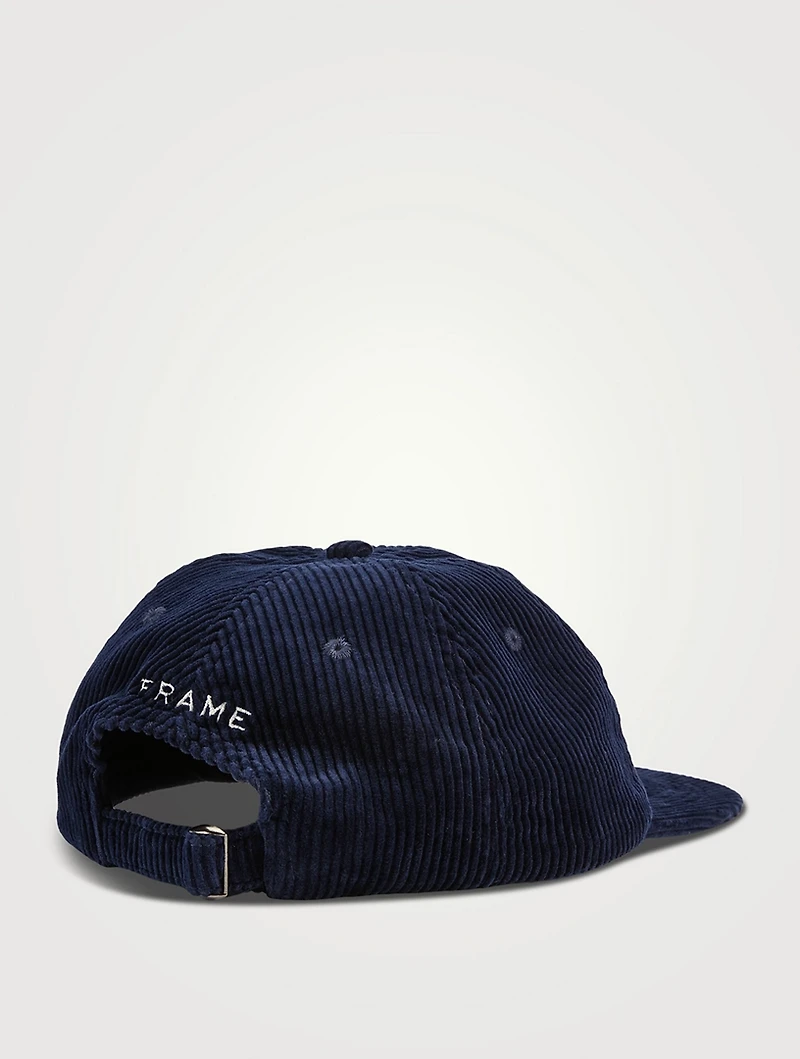 FRAME x Sotheby's Corduroy Baseball Cap