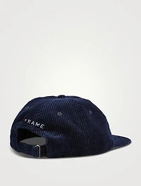 FRAME x Sotheby's Corduroy Baseball Cap