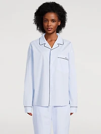 FRAME x Sotheby's Pajama Shirt