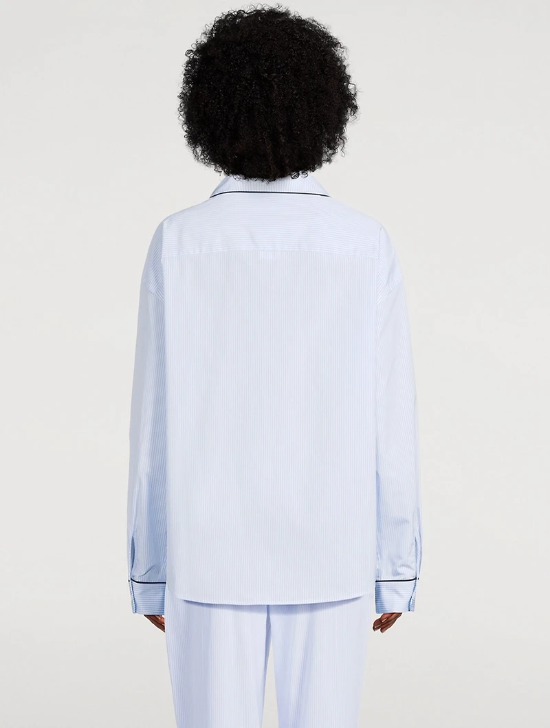 FRAME x Sotheby's Pajama Shirt