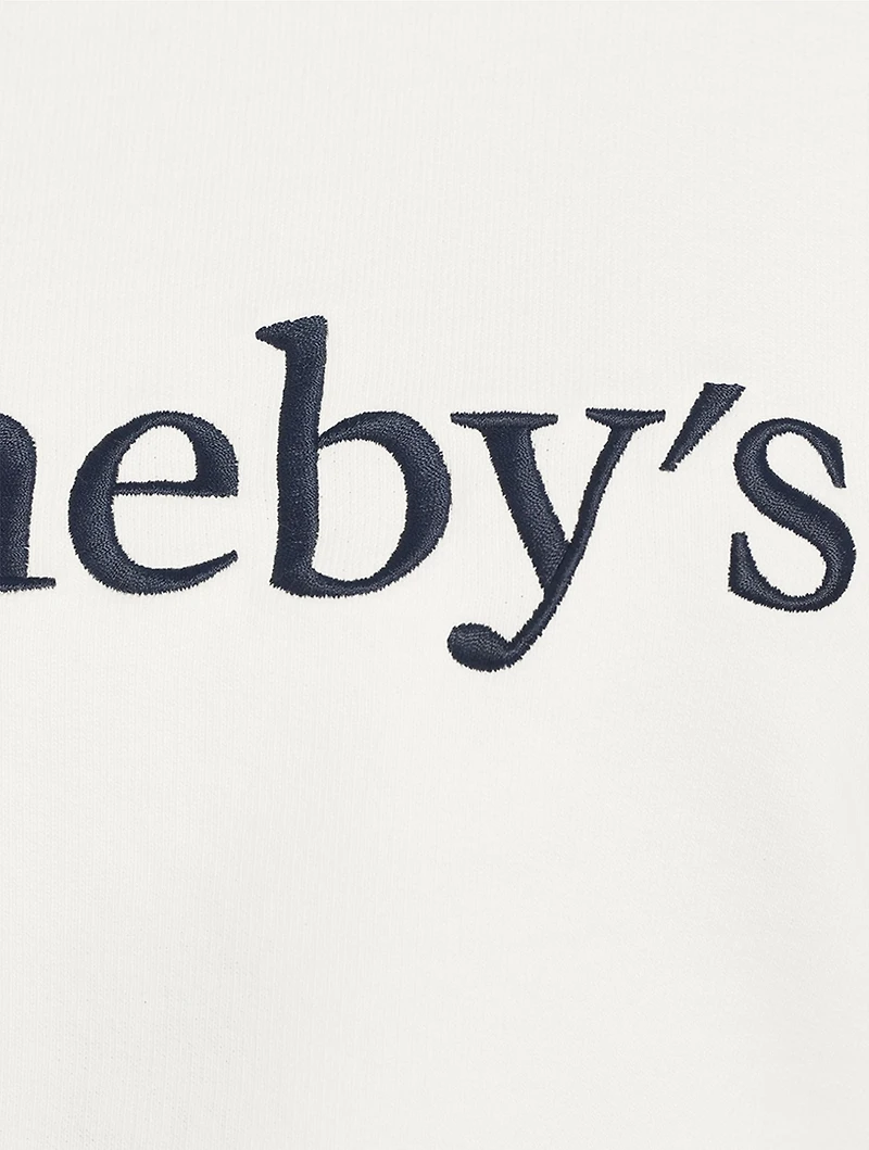 FRAME x Sotheby's Cropped Sweatshirt