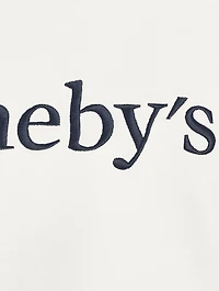 FRAME x Sotheby's Cropped Sweatshirt